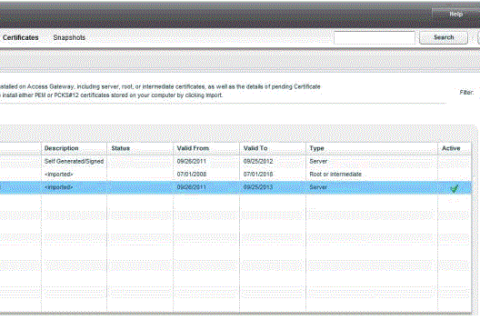在Citrix Access Gateway5.0上部署SSL证书的教程