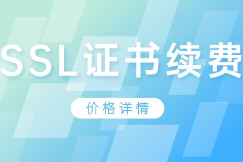 2025年SSL证书续费一年多少钱