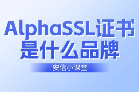 AlphaSSL证书是什么品牌