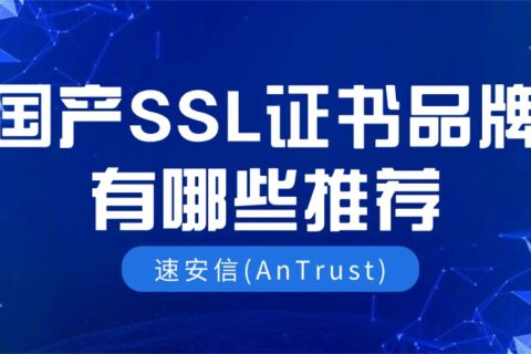 国产SSL证书品牌有哪些推荐