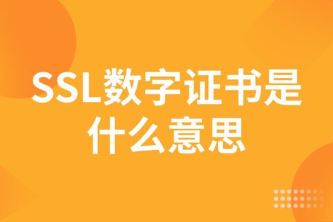 SSL数字证书是什么意思？如何安装