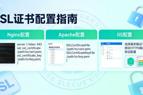 SSL证书怎么配置到服务器上？Nginx、Apache、IIS配置指南