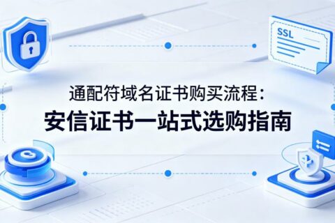 通配符域名证书购买流程：安信证书一站式选购指南