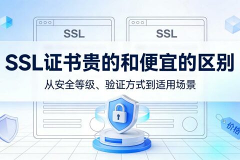SSL证书贵的和便宜的区别：2026年最新价格与选购指南