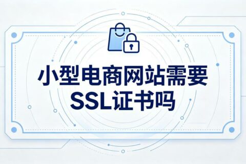 小型电商网站需要SSL证书吗