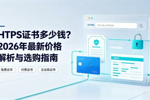 https证书多少钱？2026年最新价格解析与选购指南