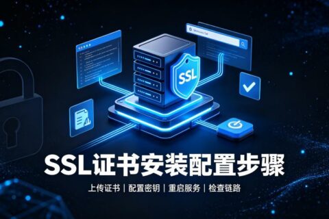 SSL证书安装配置步骤：从HTTP升级到HTTPS
