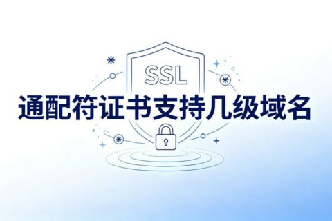 通配符证书支持几级域名？一文读懂覆盖规则与选型指南