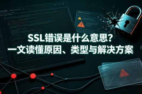 SSL错误是什么意思？一文读懂原因、类型与解决方案