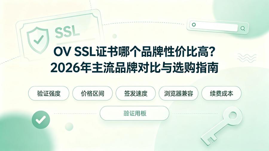 OV SSL证书
