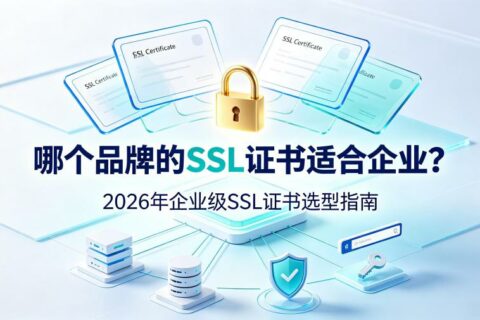 哪个品牌的SSL证书适合企业？2026年企业级SSL证书选型指南