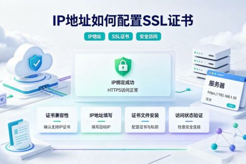 IP地址如何配置SSL证书？2026年完整操作指南