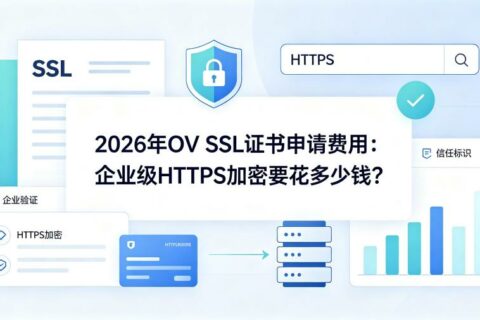 2026年OV SSL证书申请费用：企业级HTTPS加密要花多少钱